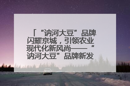 “讷河大豆”品牌闪耀京城，引领农业现代化新风尚——“讷河大豆”品牌新发地推介会圆满落幕