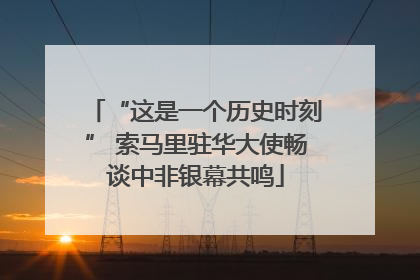 “这是一个历史时刻” 索马里驻华大使畅谈中非银幕共鸣