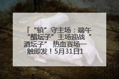 “镇”守主场：端午“醋坛子”主场迎战“酒坛子” 热血赛场一触即发！5月31日15:00，镇江见！