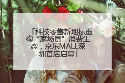 科技零售新地标重构“家场景”消费生态，京东MALL深圳首店启幕