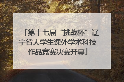 第十七届“挑战杯”辽宁省大学生课外学术科技作品竞赛决赛开幕