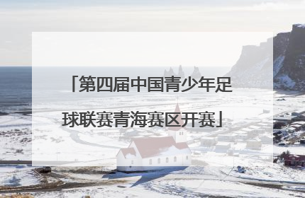 第四届中国青少年足球联赛青海赛区开赛