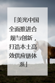 美光中国全面推进合规与创新，打造本土高效供应链体系