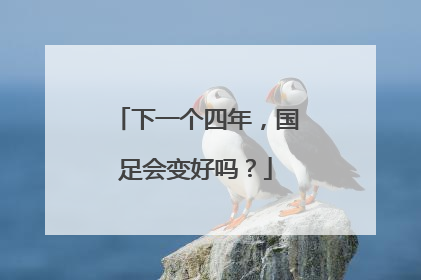 下一个四年，国足会变好吗？