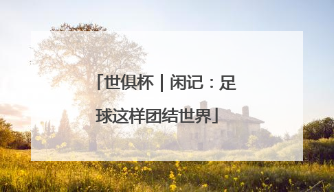 世俱杯｜闲记：足球这样团结世界