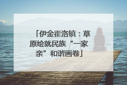 伊金霍洛镇：草原绘就民族“一家亲”和谐画卷