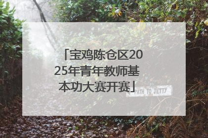 宝鸡陈仓区2025年青年教师基本功大赛开赛