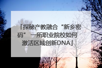 探秘产教融合“新乡密码” 一所职业院校如何激活区域创新DNA
