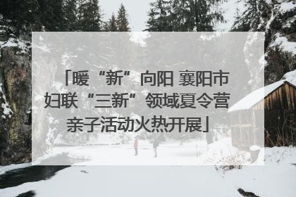 暖“新”向阳 襄阳市妇联“三新”领域夏令营亲子活动火热开展