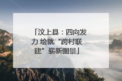 汶上县：四向发力 绘就“跨村联建”崭新图景