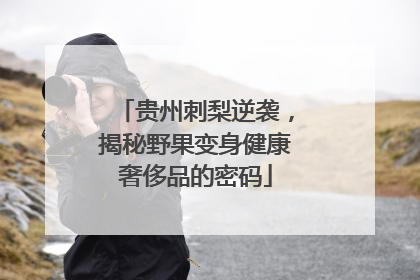 贵州刺梨逆袭，揭秘野果变身健康奢侈品的密码