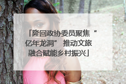 隆回政协委员聚焦“亿年龙洞” 推动文旅融合赋能乡村振兴