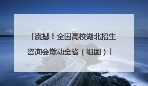 震撼！全国高校湖北招生咨询会燃动全省（组图）