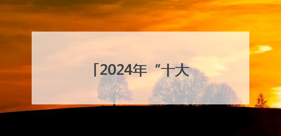2024年“十大最美农村路”揭晓，条条通往诗画乡村